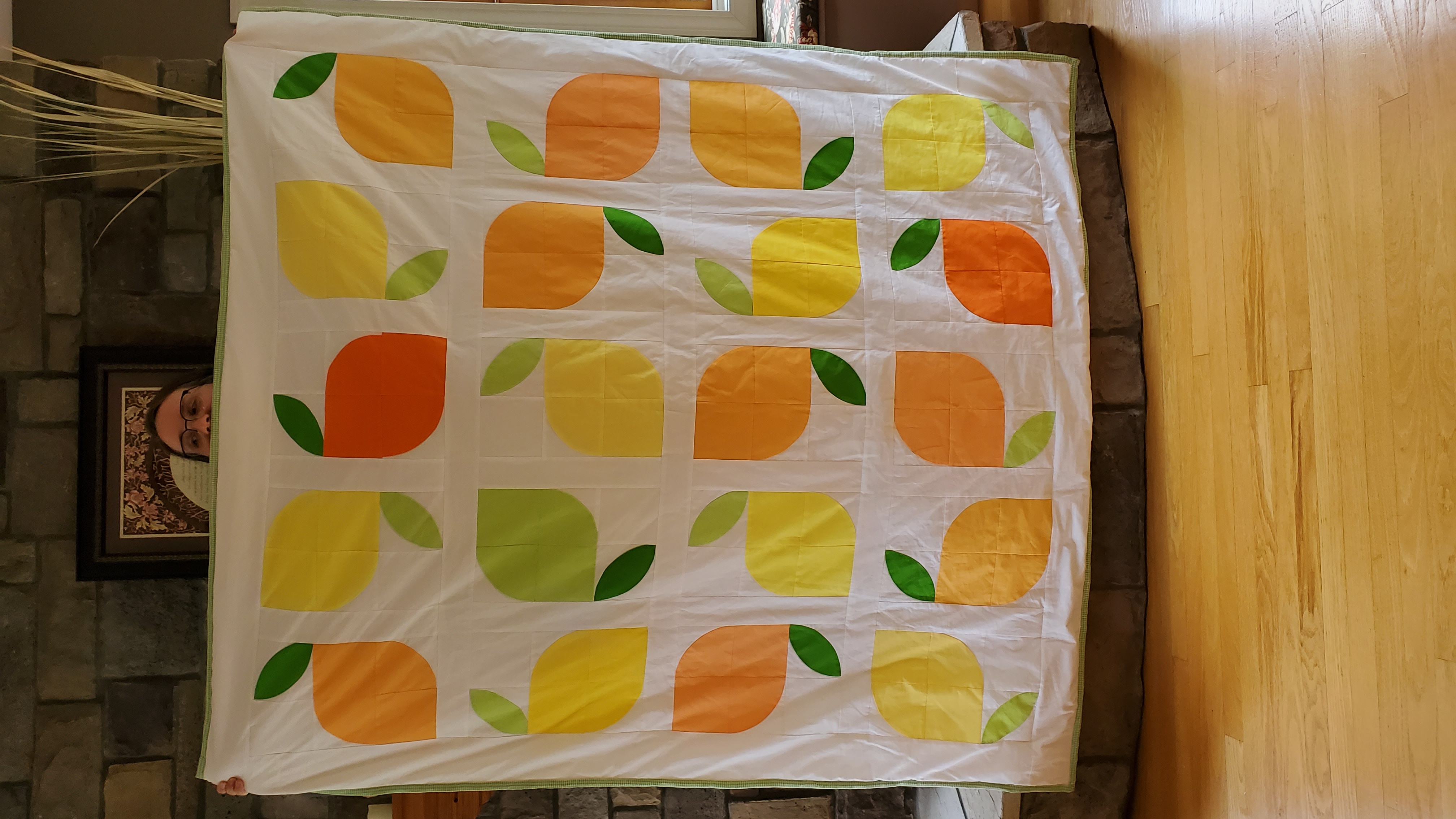 Memi's Lemons quilt